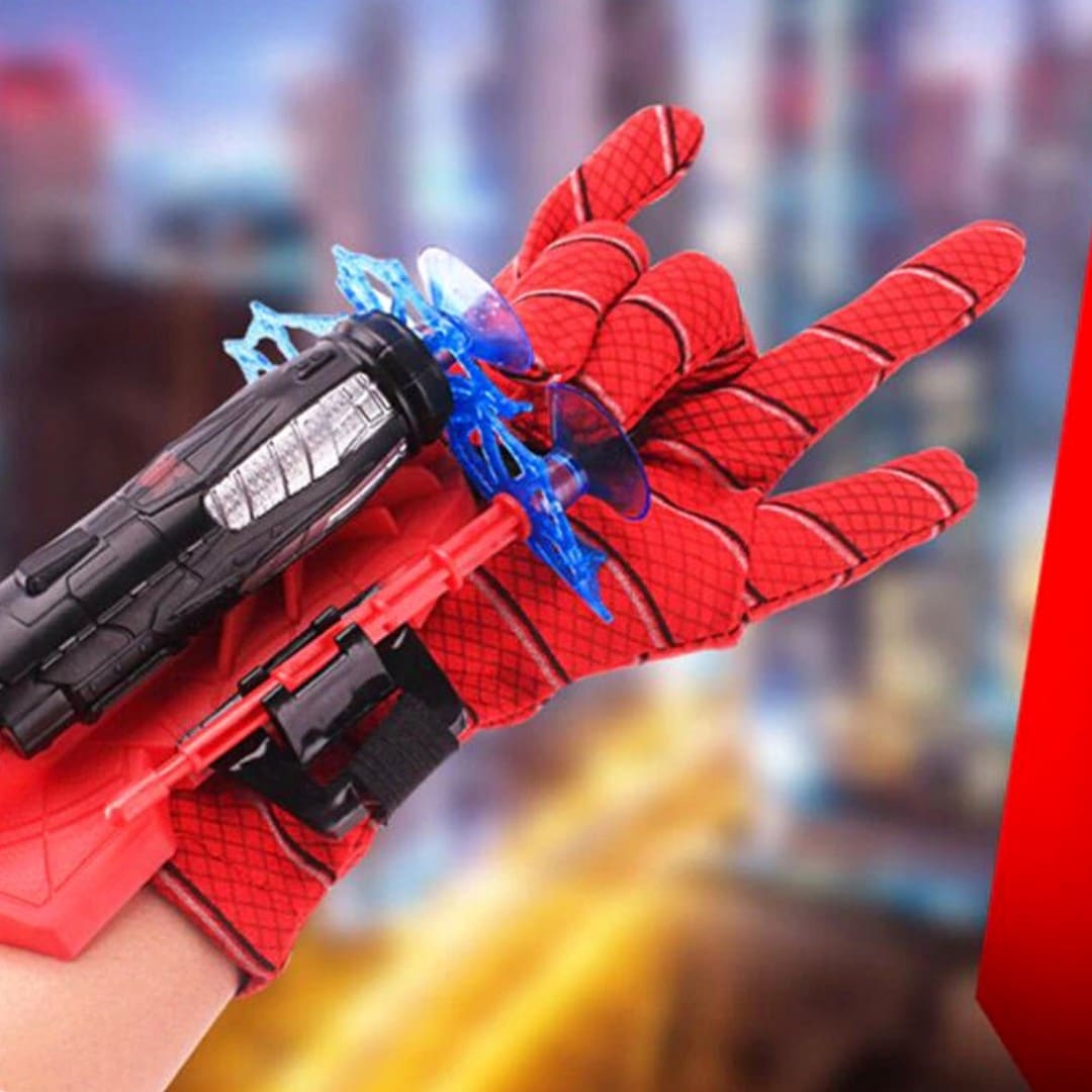 GUANTE SPIDERMAN LANZA RED TELARAÑA - PREMIUM