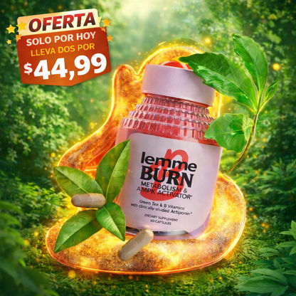 LEMME BURN QUEMADOR DE GRASA 60 CAP - PREMIUM