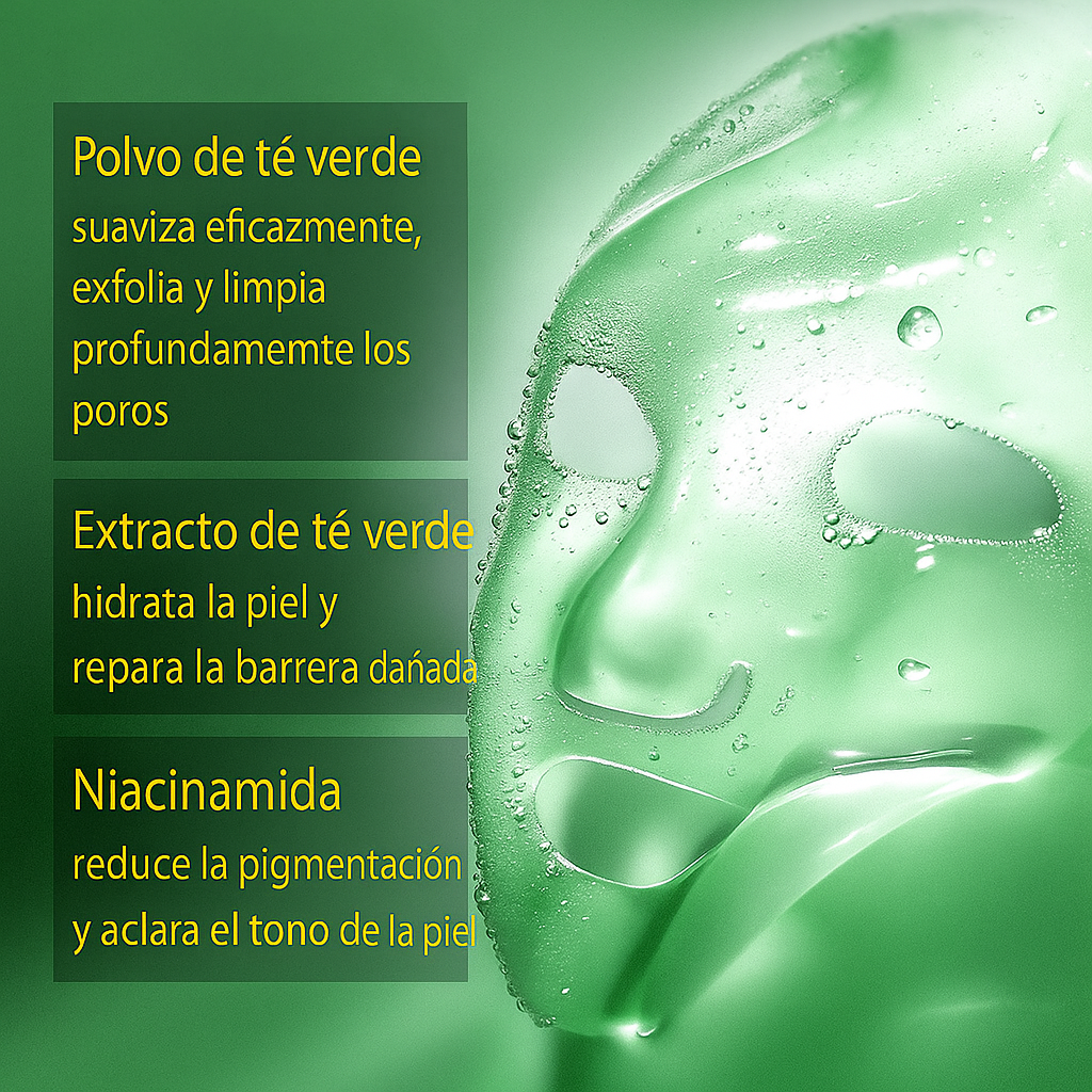 Puntos negros y espinillas- GREEN MASK