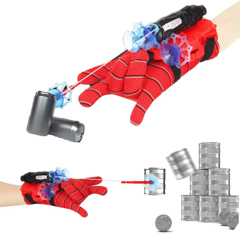 GUANTE SPIDERMAN LANZA RED TELARAÑA - PREMIUM