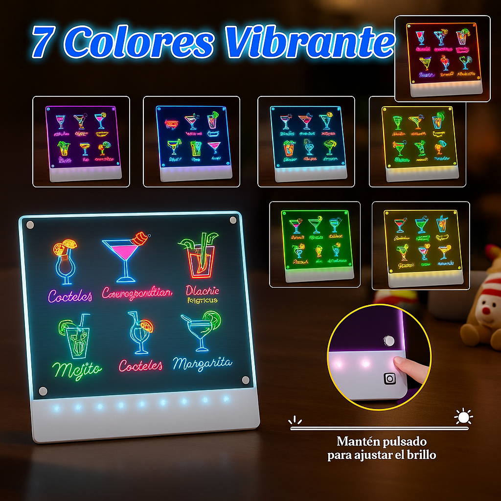 PIZARRA MAGICA LED - PREMIUM